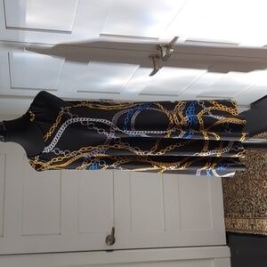 Nine West Chain  Design dress EUC Size 14